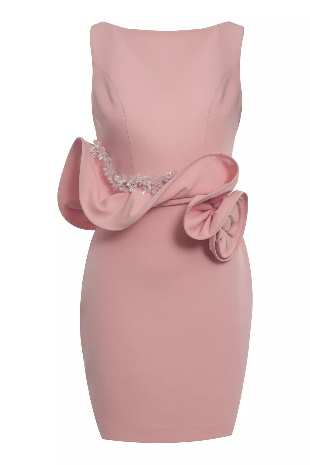 FRV Blush crepe sleeveless mini dress - San Juan Cancuc