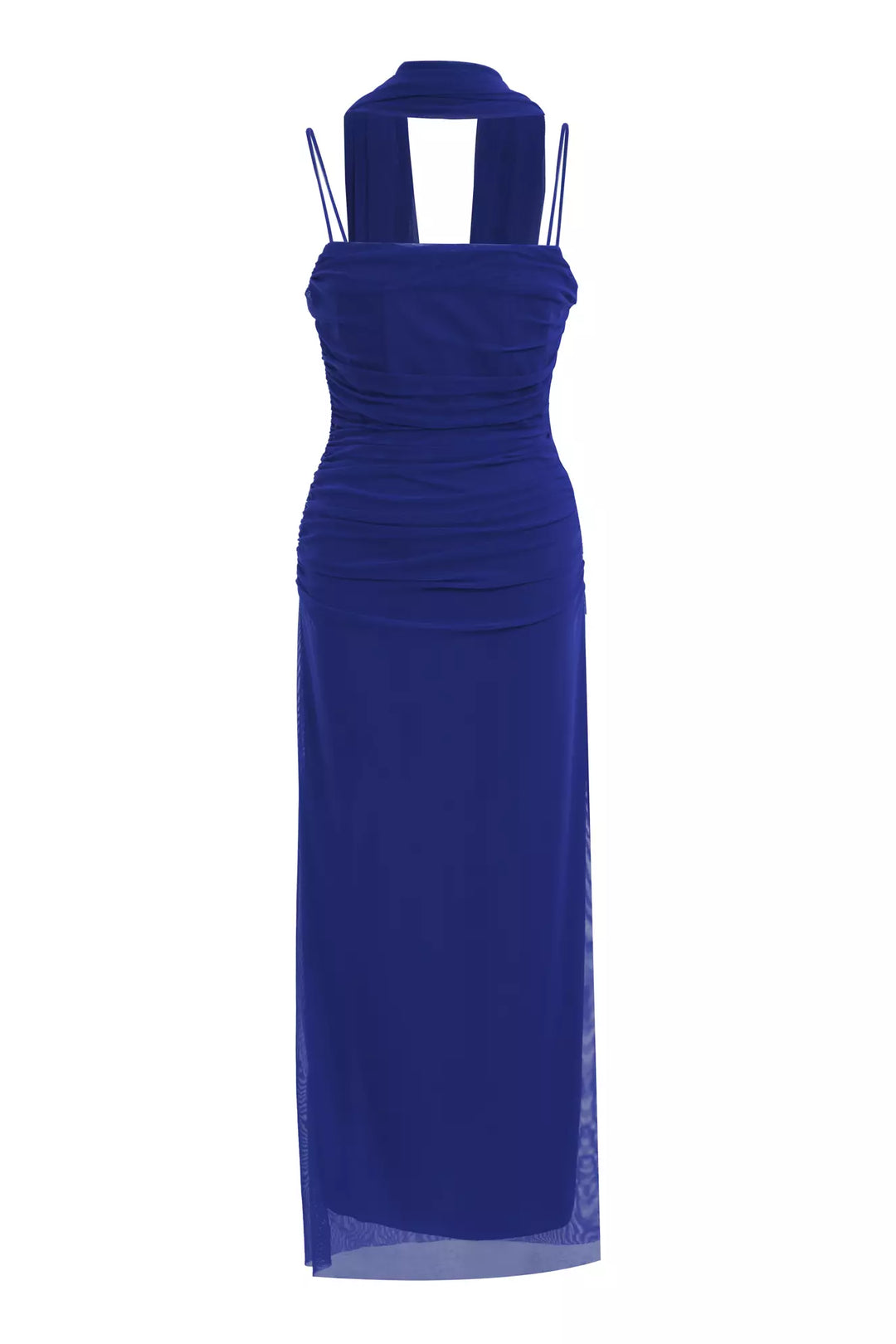 FRV Blue tulle sleeveless long dress - Wollongong