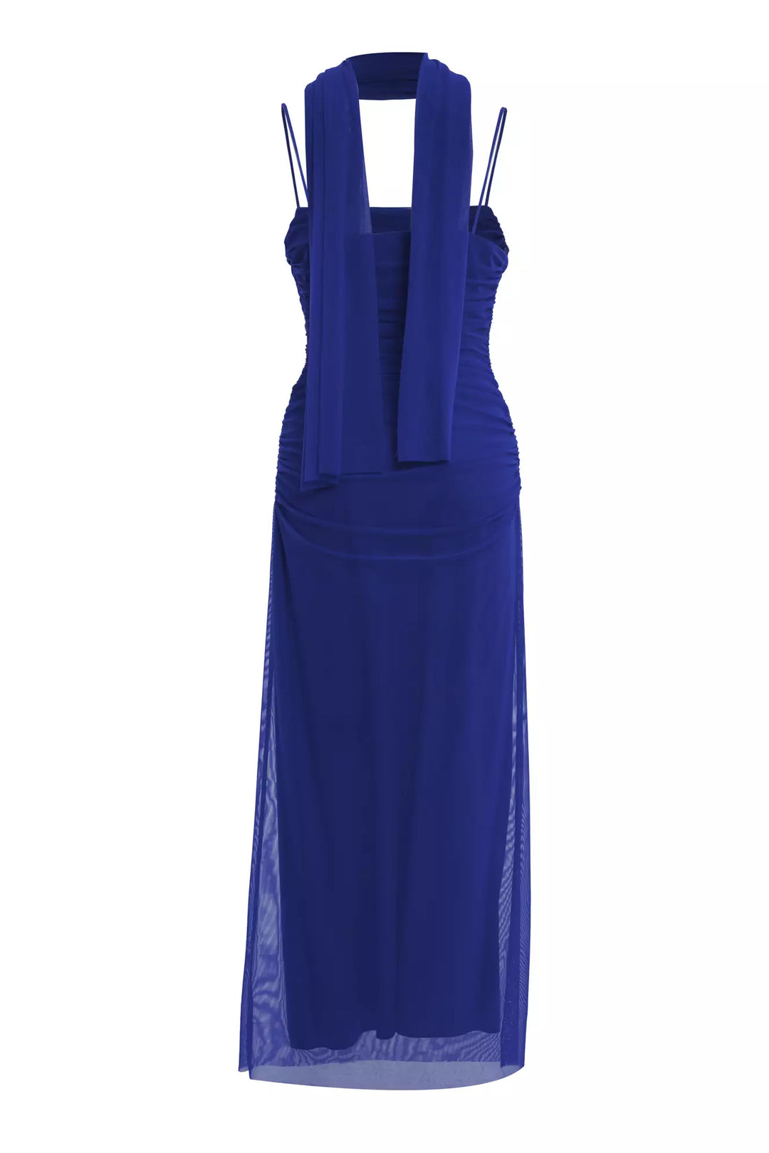 FRV Blue tulle sleeveless long dress - Wollongong