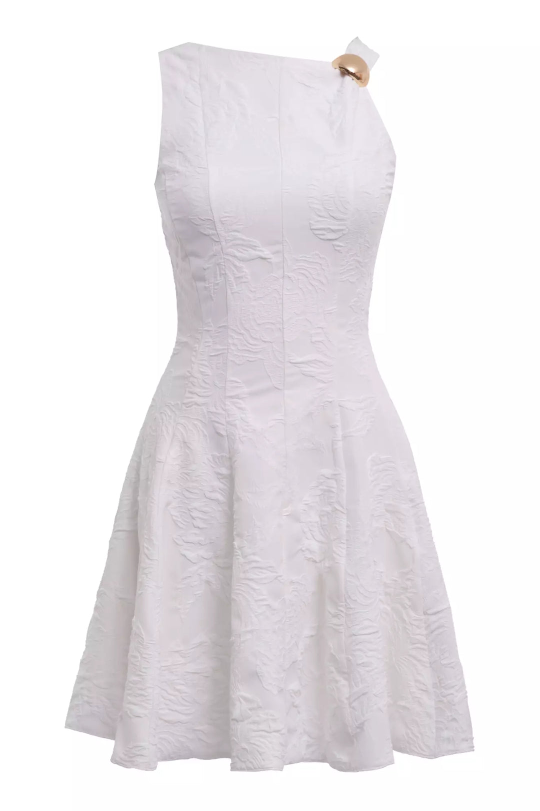 FRV White jakar sleeveless mini dress - Cedar City