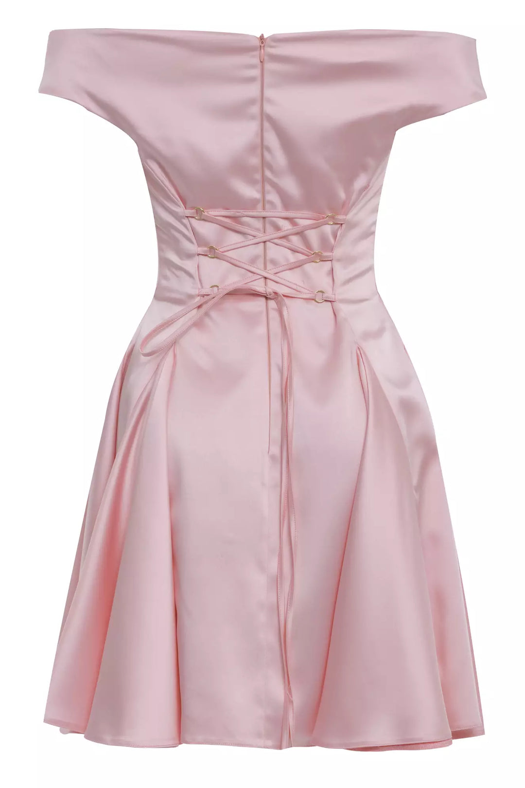 FRV Blush satin sleeveless mini dress - Cookeville