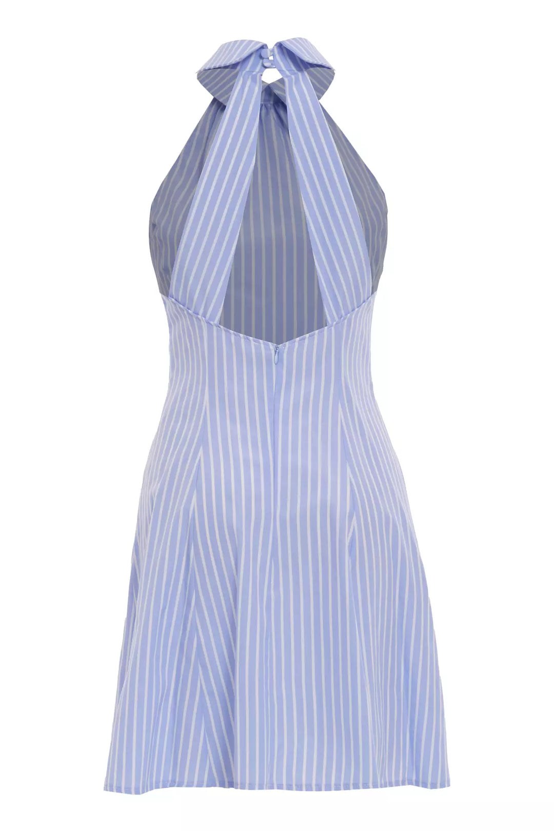 FRV Blue poplin sleeveless mini dress - San Remo