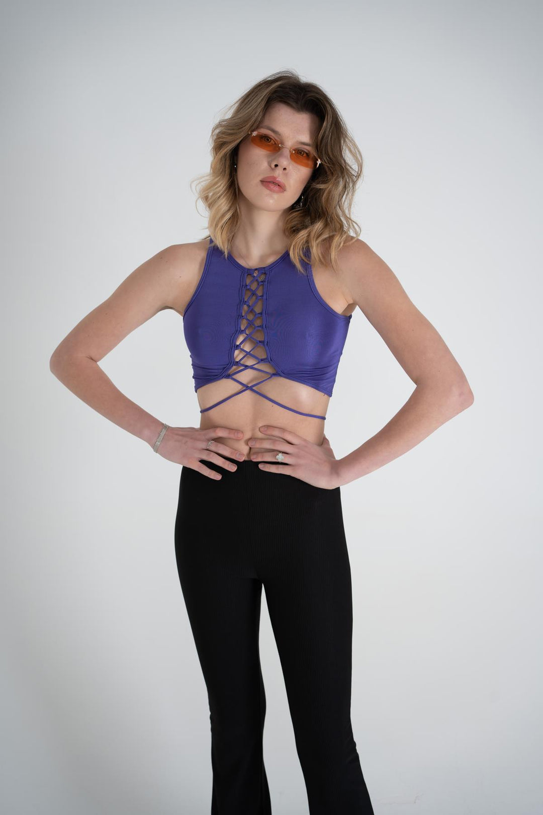 HLLY Women Sobia Blouse Purple - Napier