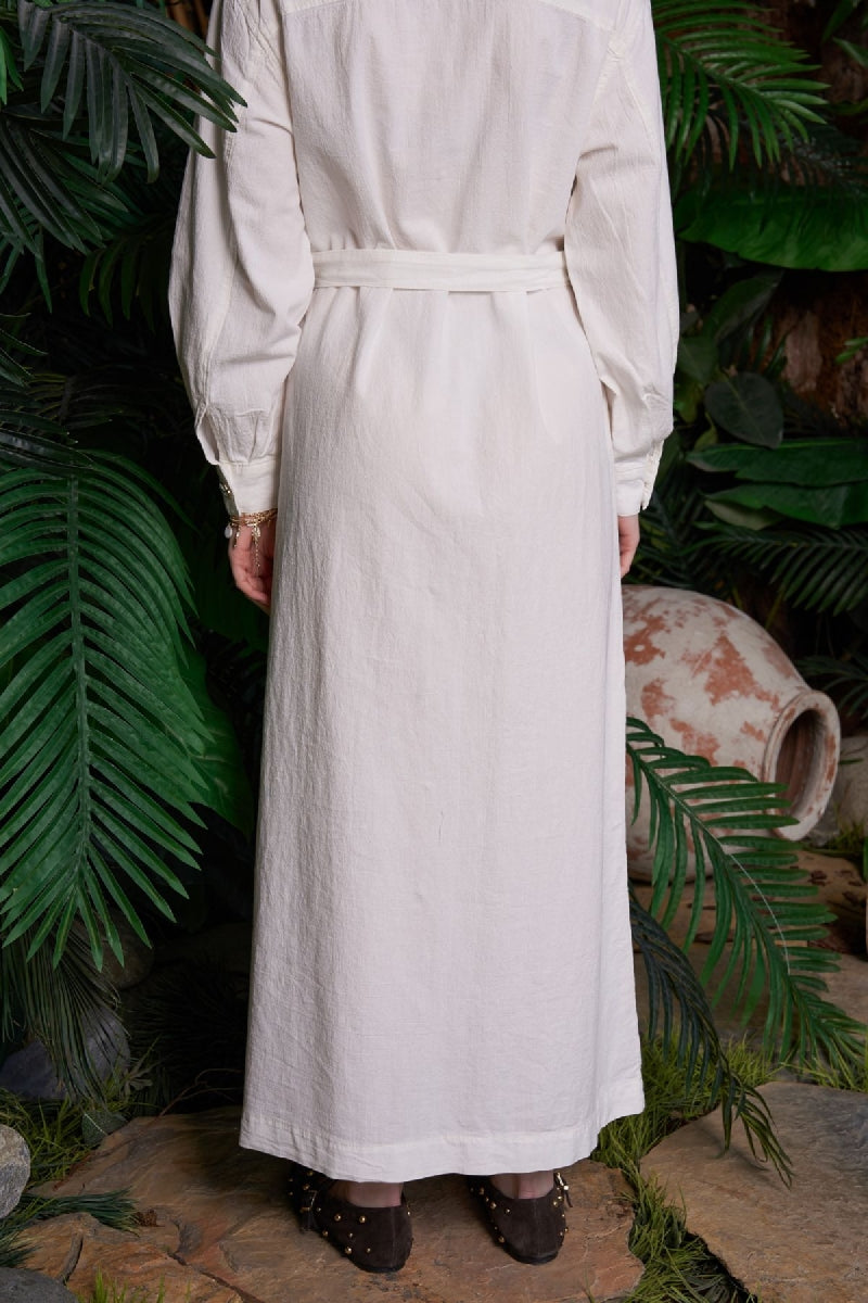 XLJ Long Linen Dress - Hengelo