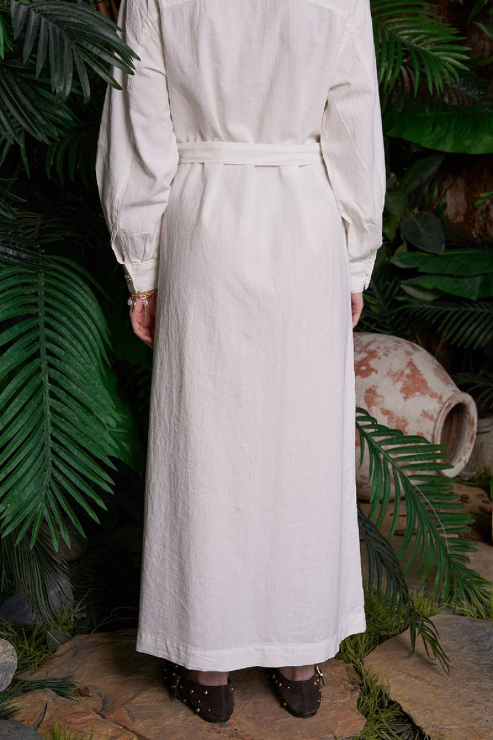 XLJ Long Linen Dress - Hengelo