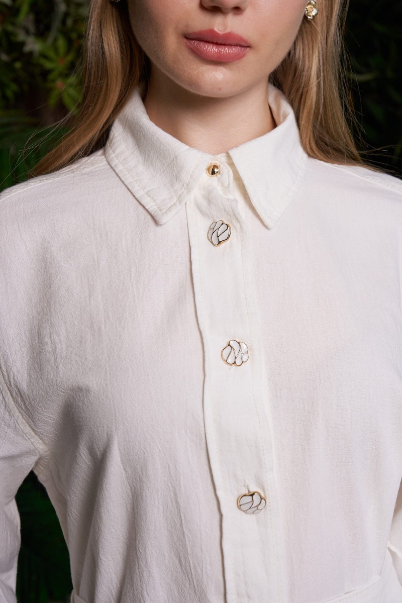 XLJ Long Linen Dress - Hengelo