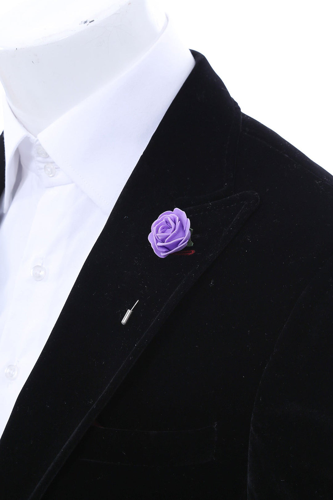 WSS Men Lilac Blossom Lapel Pin - Palaiseau