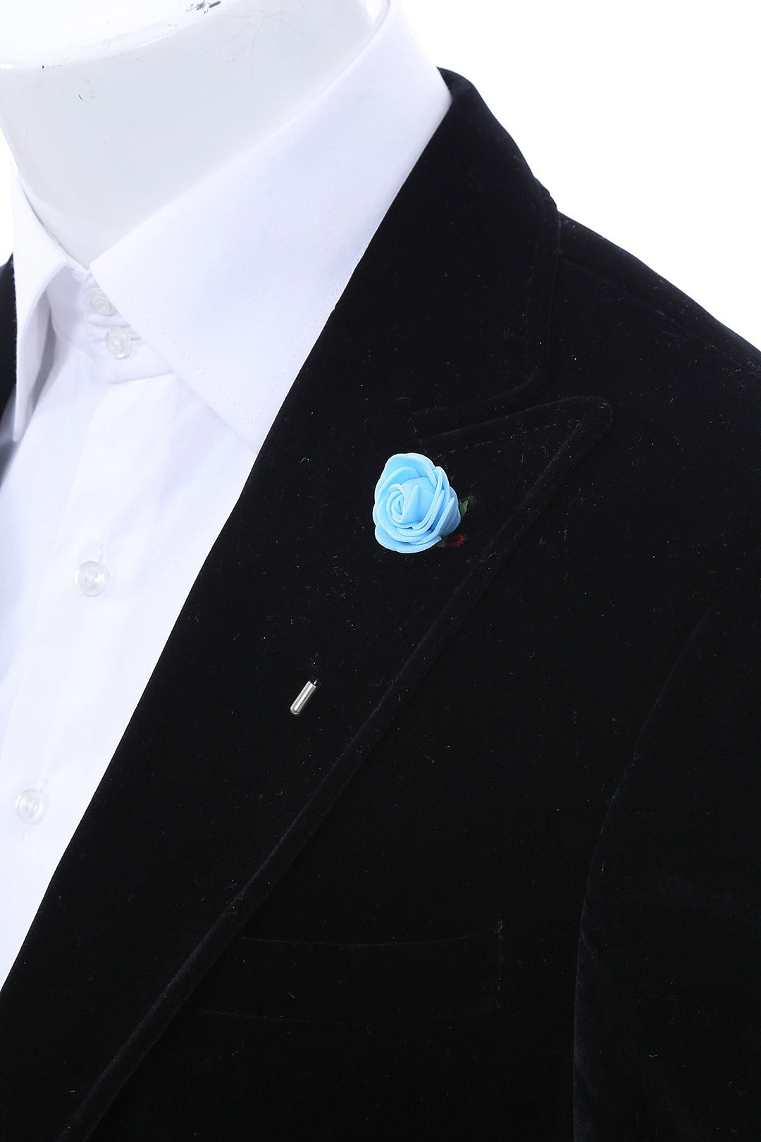 WSS Men Blue Blossom Lapel Pin - Tallahassee