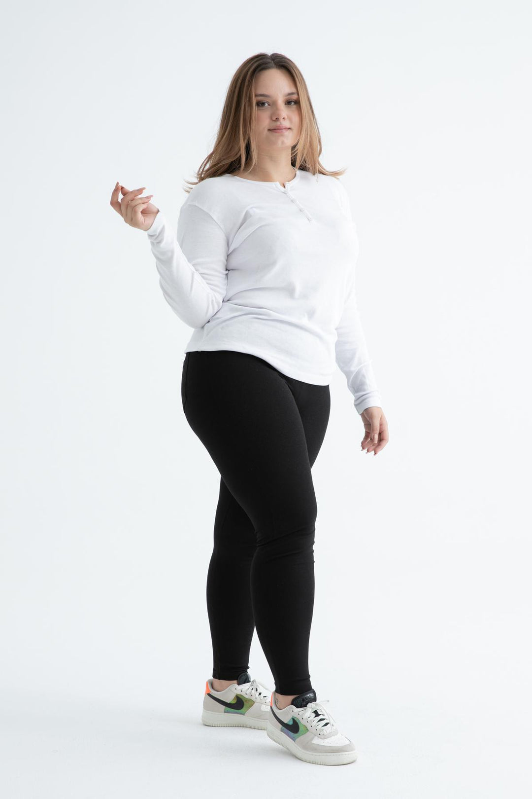 MPL Women's Plus Size Pocketed Leggings 0708 - Temascal