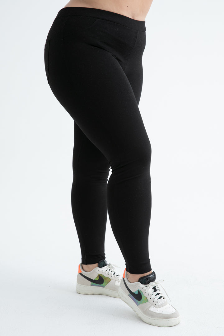 MPL Women's Plus Size Pocketed Leggings 0708 - Temascal