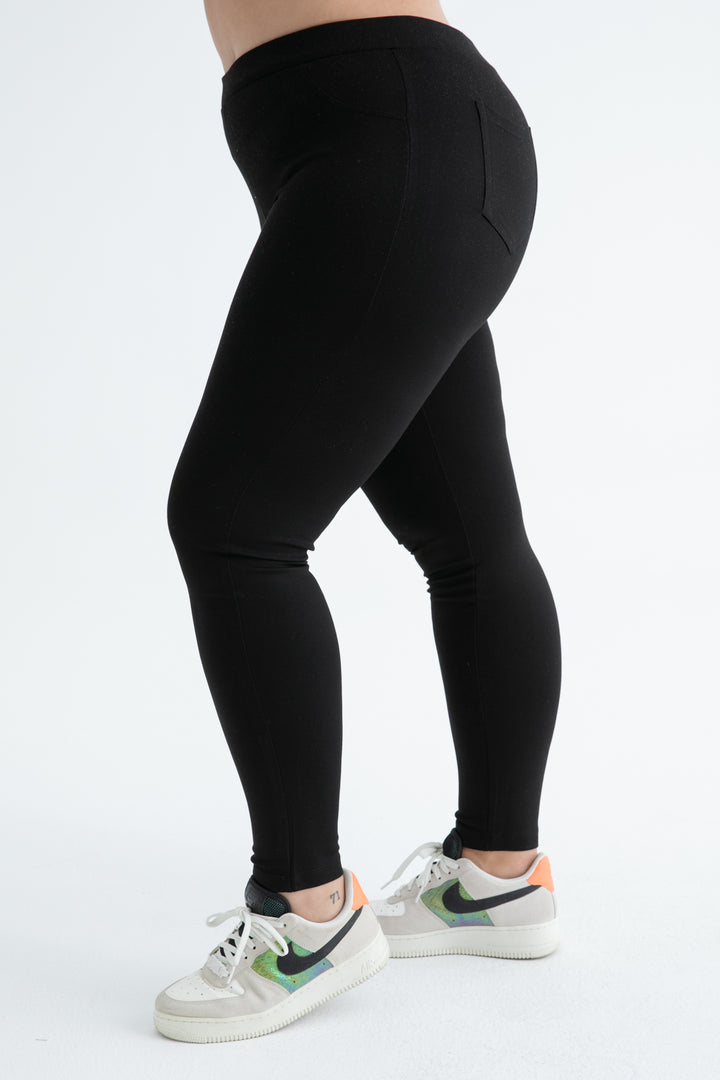 MPL Women's Plus Size Pocketed Leggings 0708 - Temascal