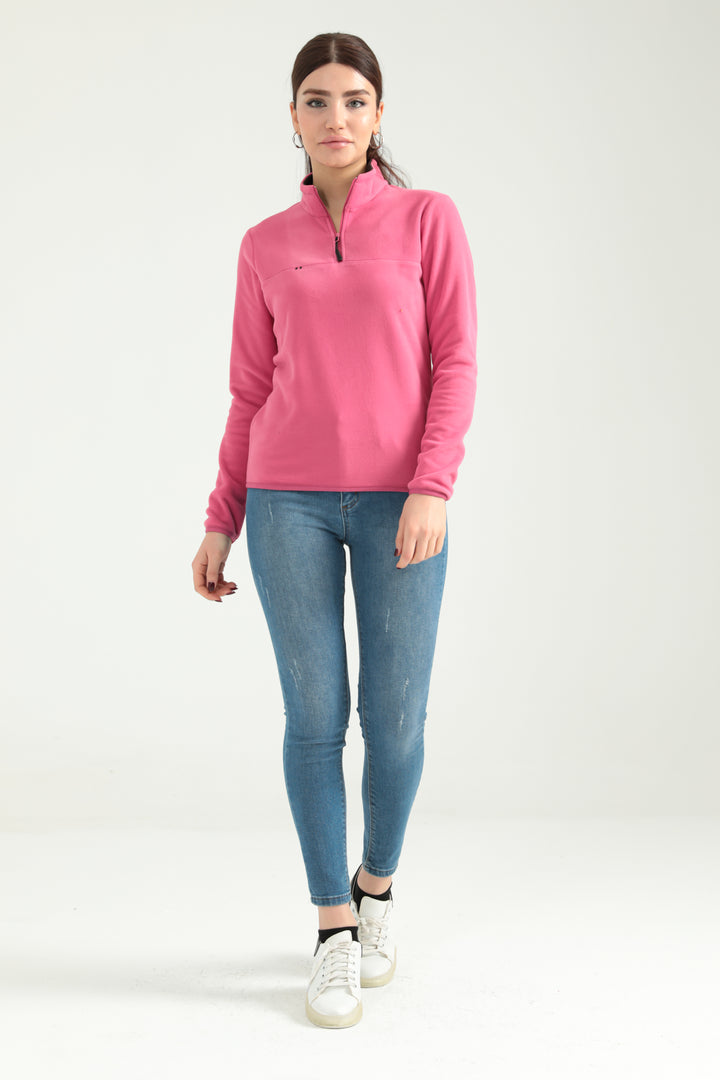 MPL Women's Half-Zip Polar Fleece Sweatshirt 7000 - Landshut