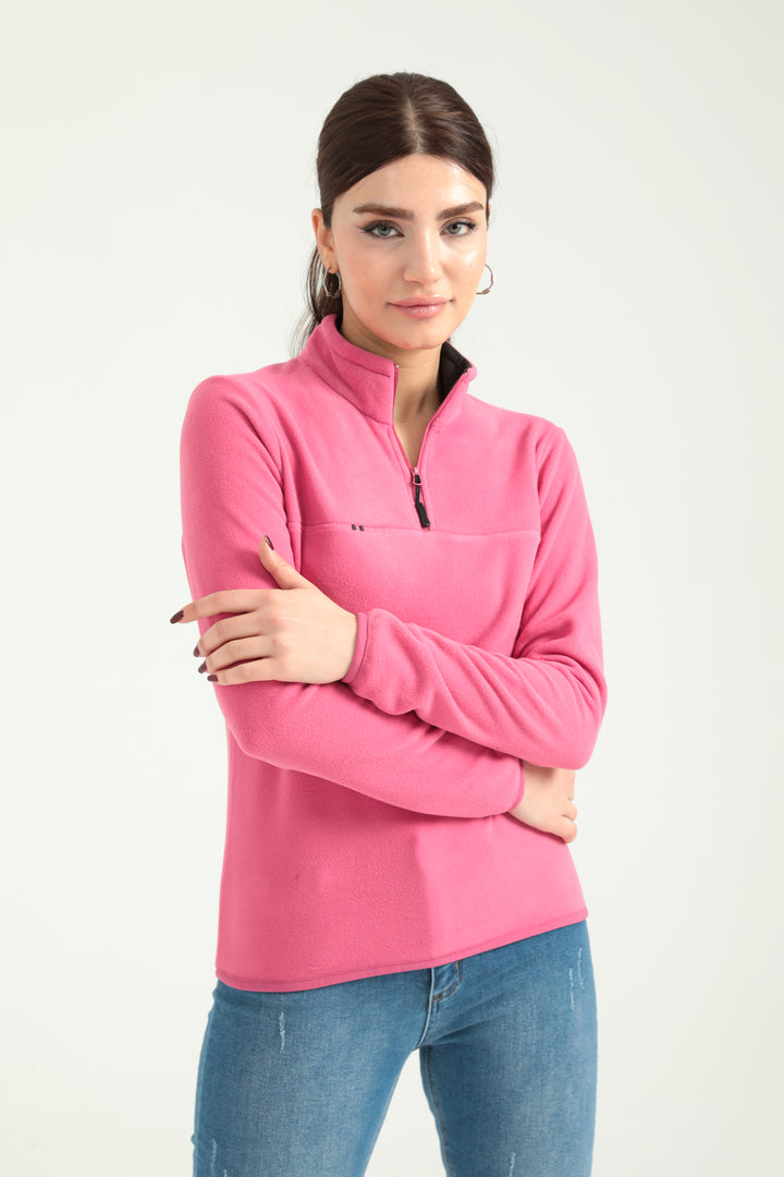 MPL Women's Half-Zip Polar Fleece Sweatshirt 7000 - Landshut