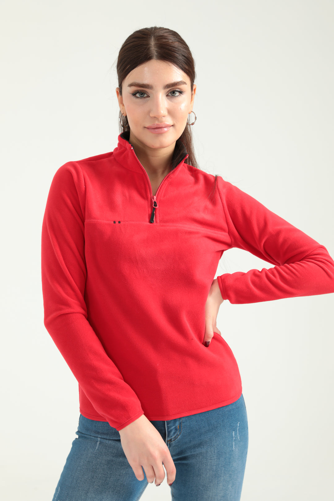MPL Women's Half-Zip Polar Fleece Sweatshirt 7000 - Bishops Stortford