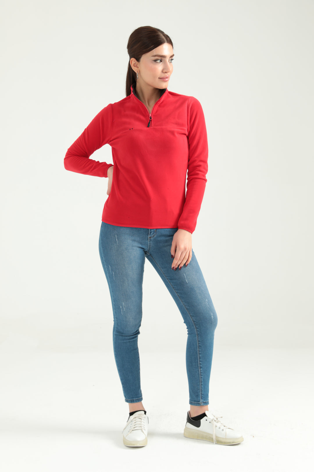 MPL Women's Half-Zip Polar Fleece Sweatshirt 7000 - Bishops Stortford