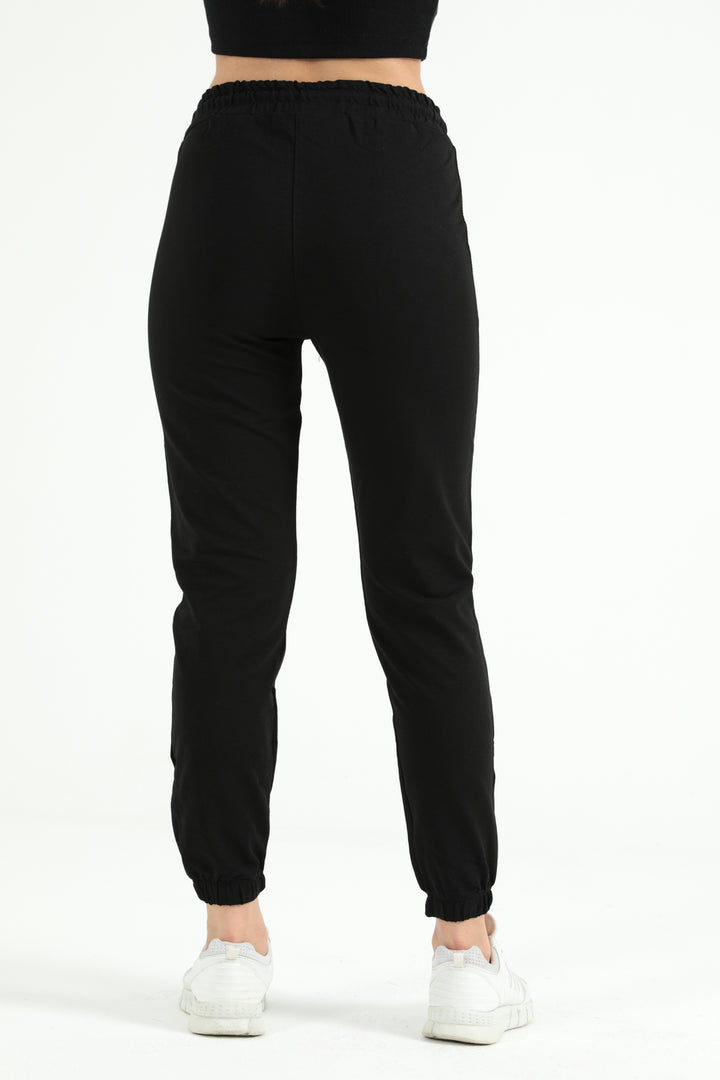 MPL Women's Cuffed Sweatpants with Studs 3004 - De Bilt