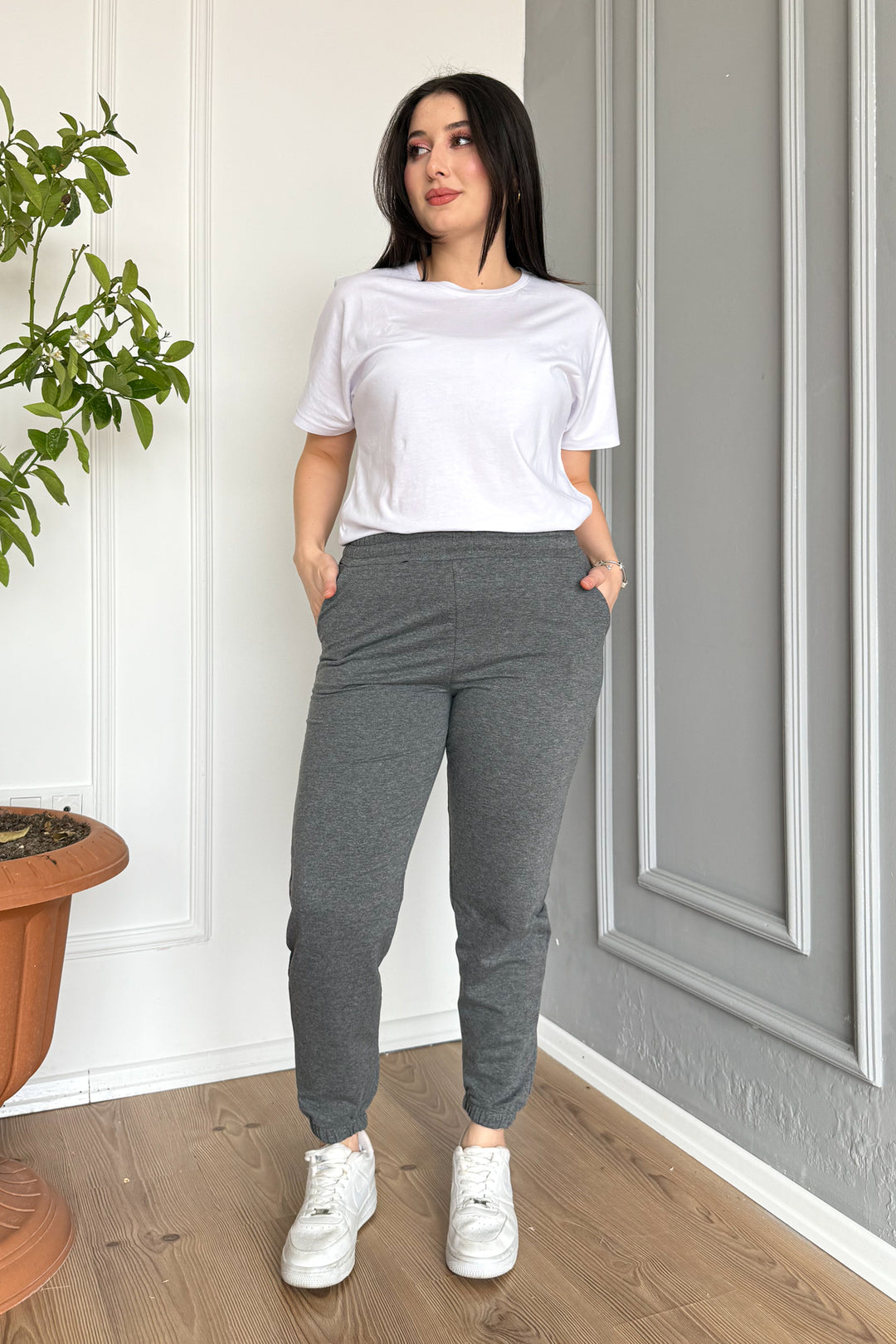 MPL Women's Plus Size Sweatpants Bottoms 2017 - Huntington