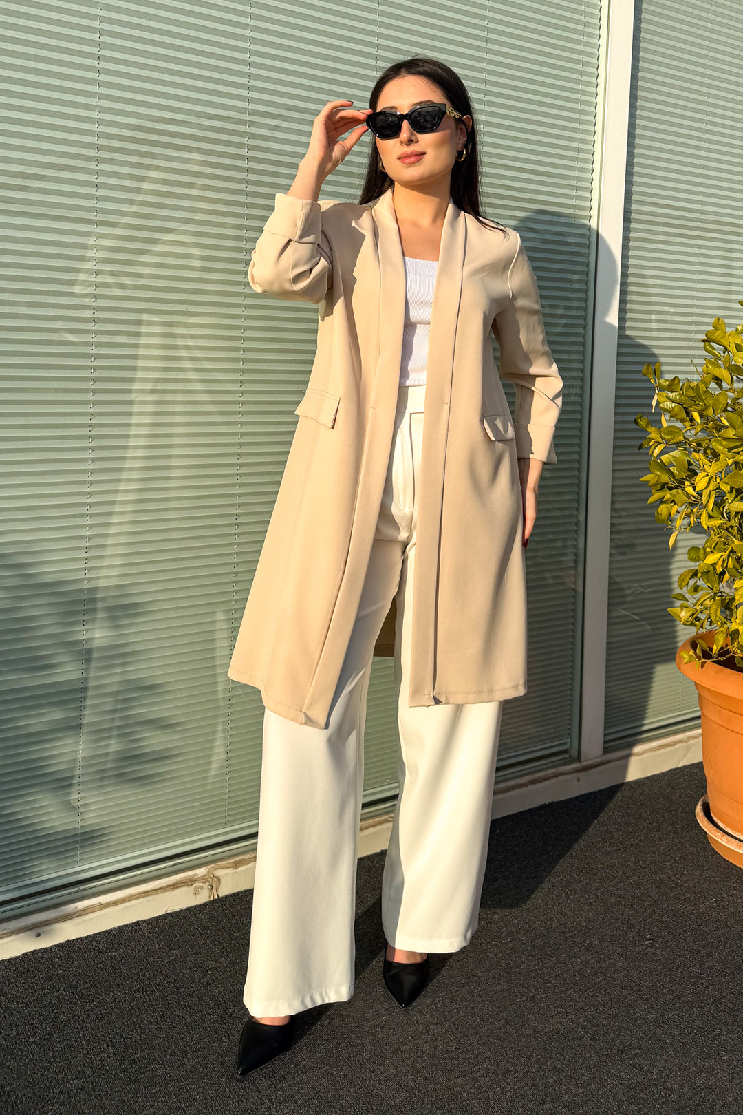 MPL Women's Plus Size Long Jacket 2335 - Roncaglia