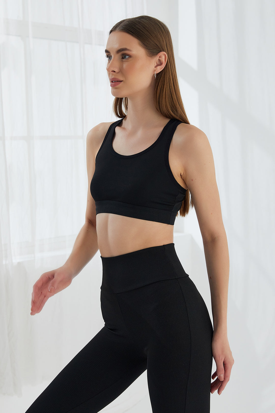 MPL Women's High Waisted Flared Spanish Pants Leggings 0576 - Edison