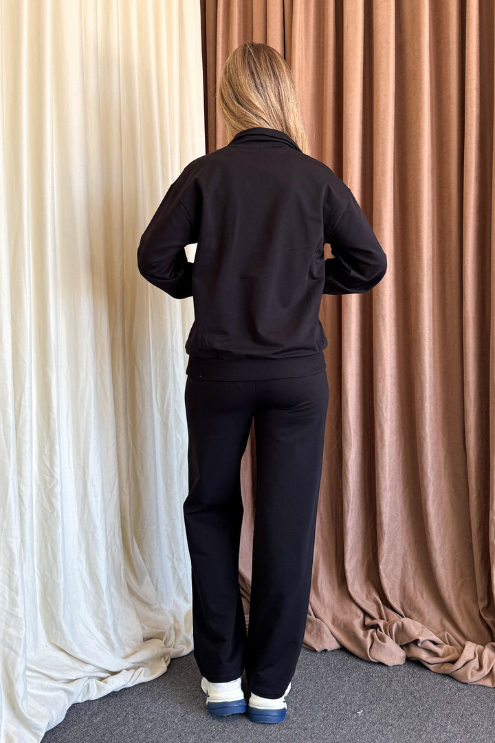 MPL Women's Collar Zippered Tracksuit 967 - Cumberland