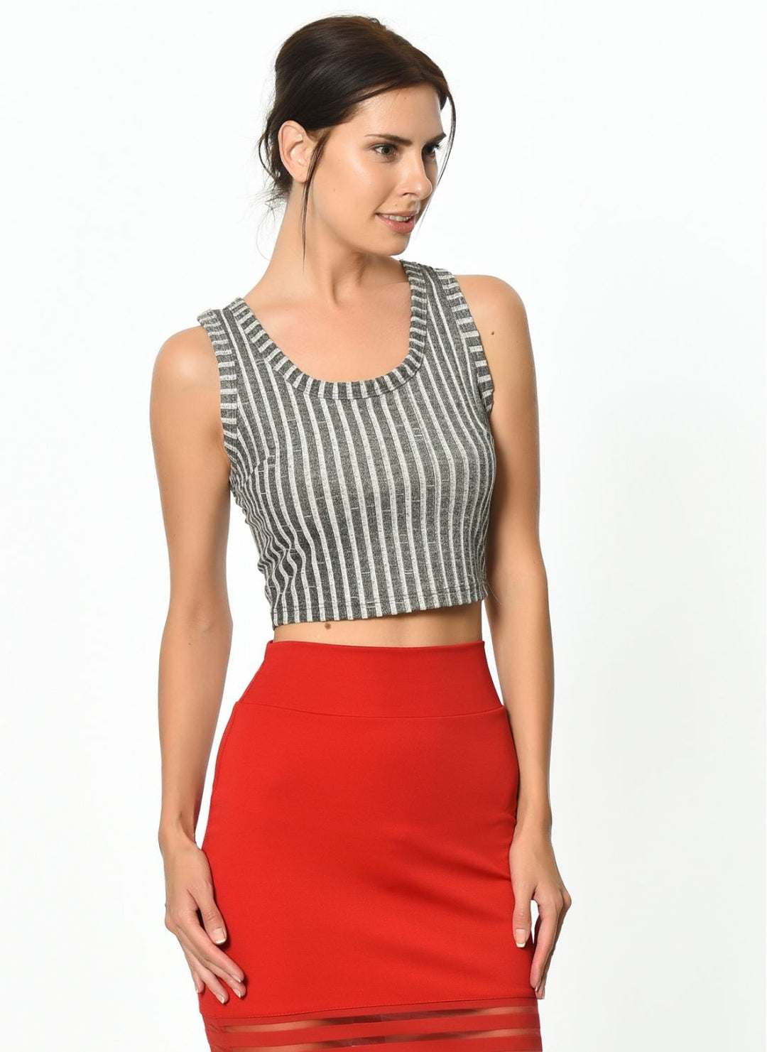 SNS Sense Anthracite Gray Blouse - Siegen