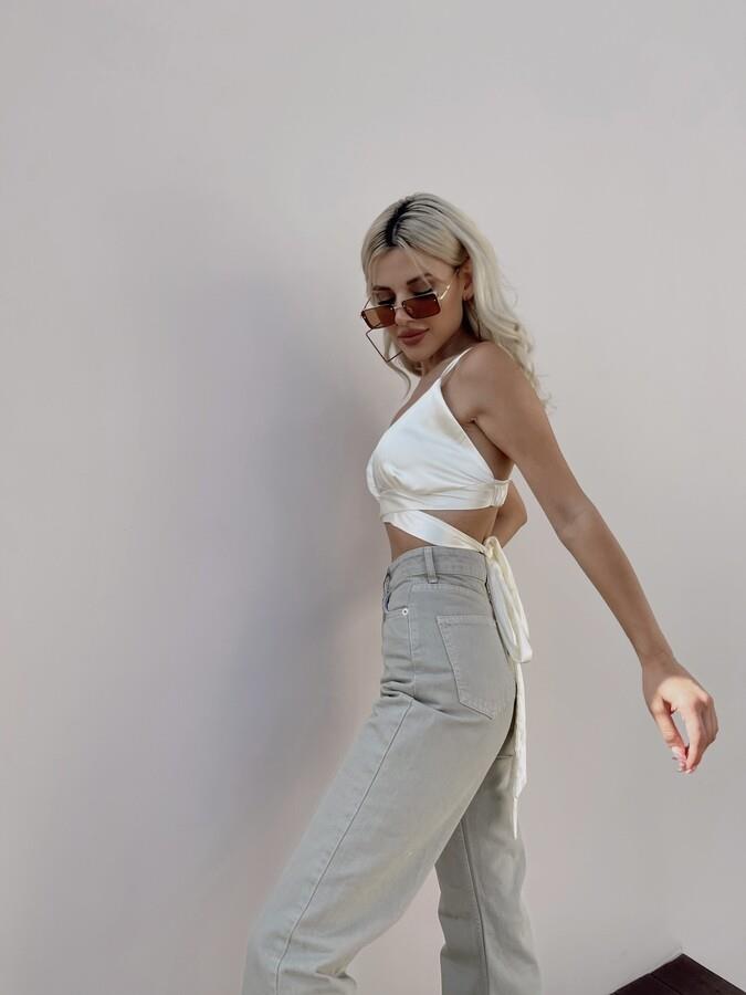 HLLY Women Grande Blouse Ecru - Lincoln Park