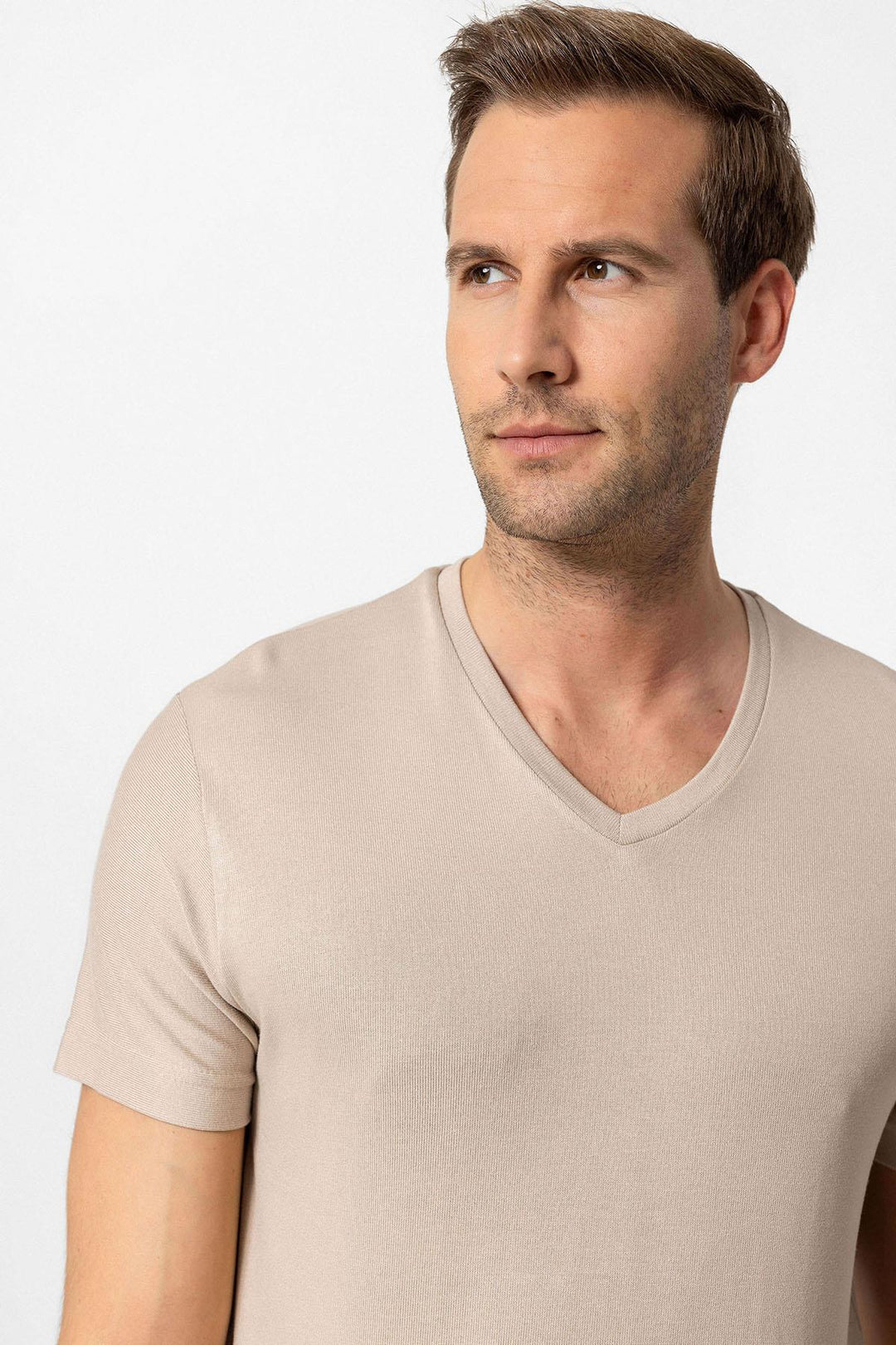 ANT Basic V-Neck Men's T-Shirt - Logroño