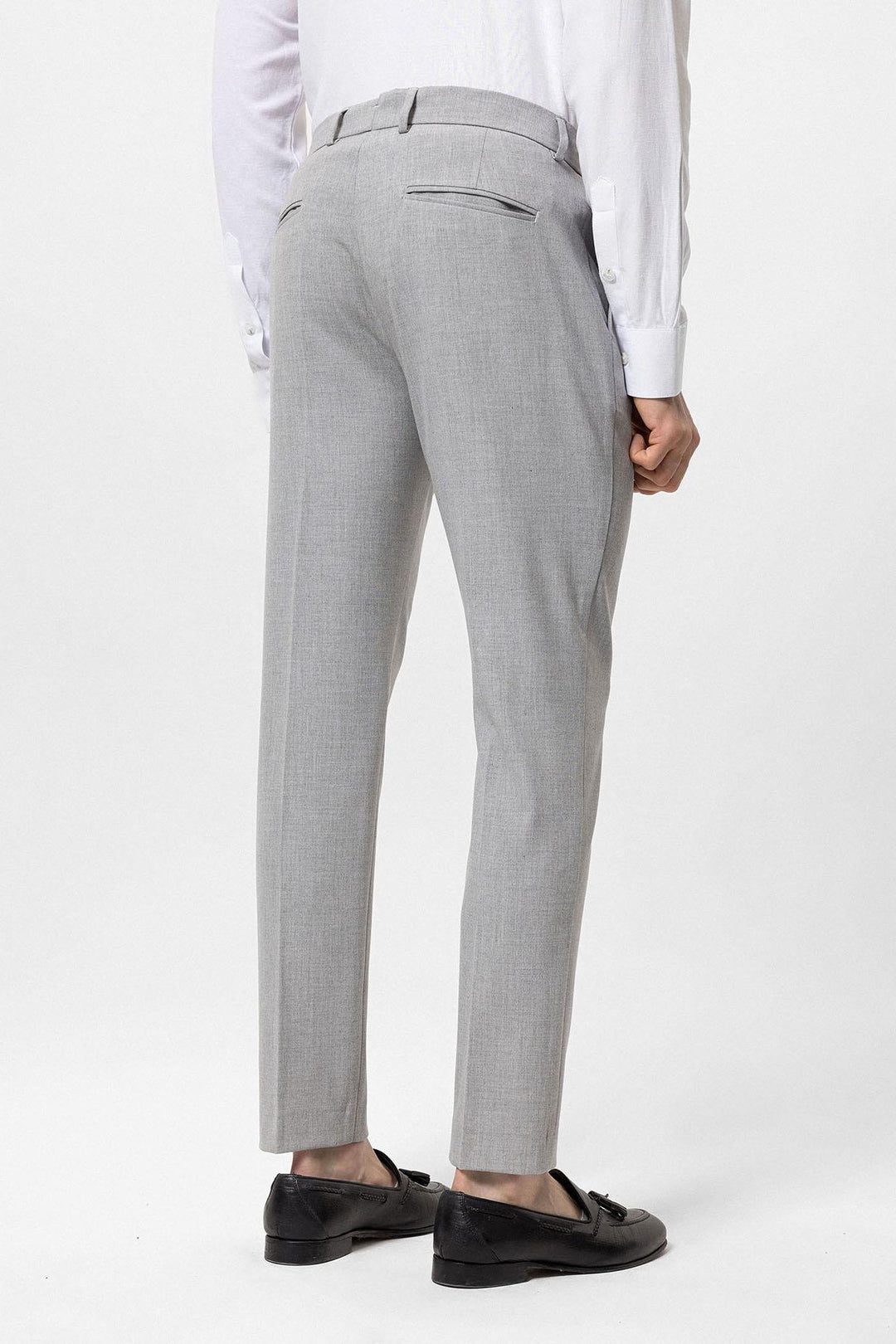 ANT Antioch Open Grey Men's Fabric Trousers - Arles