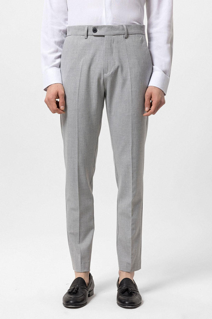 ANT Antioch Open Grey Men's Fabric Trousers - Arles