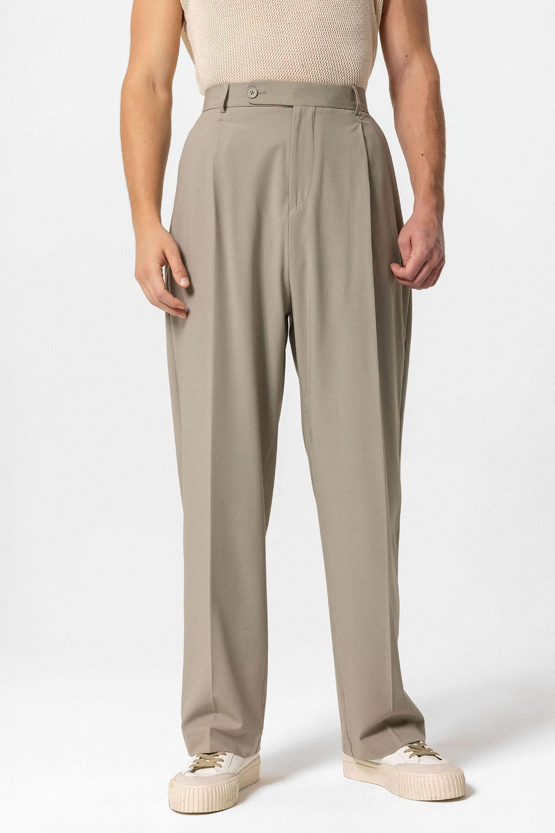 ANT Baggy High Waist Men's Fabric Pants - Dráma