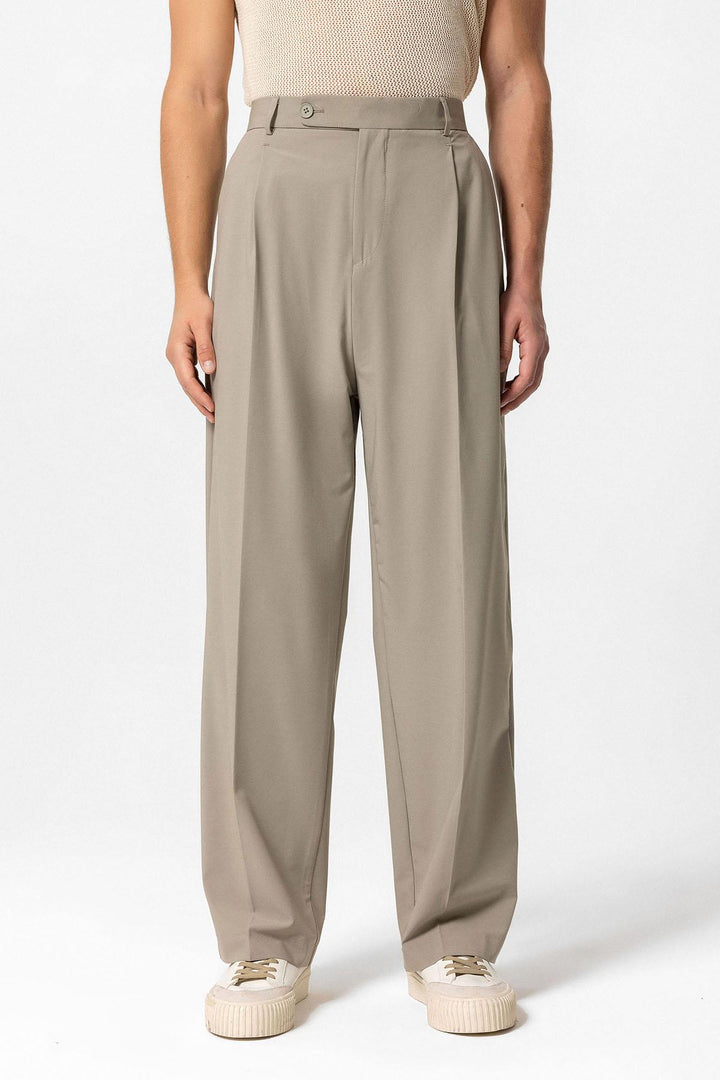 ANT Baggy High Waist Men's Fabric Pants - Dráma