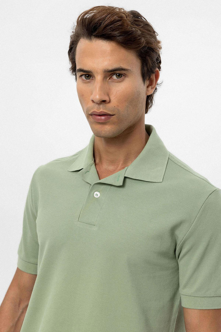 ANT Polo Collar Men's T-Shirt - Stuttgart