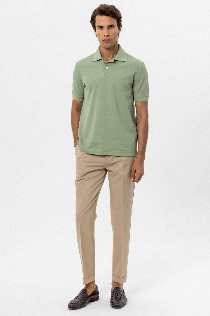 ANT Polo Collar Men's T-Shirt - Stuttgart