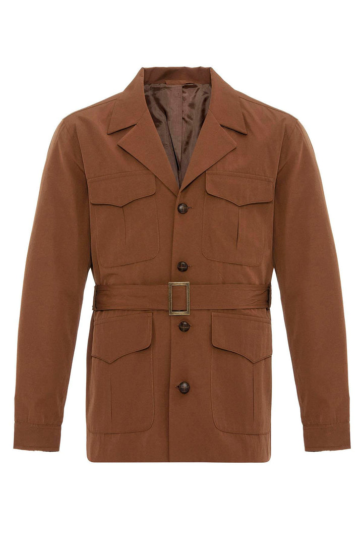 ANT Belted Safari Men's Trench Coat - Abbotsford