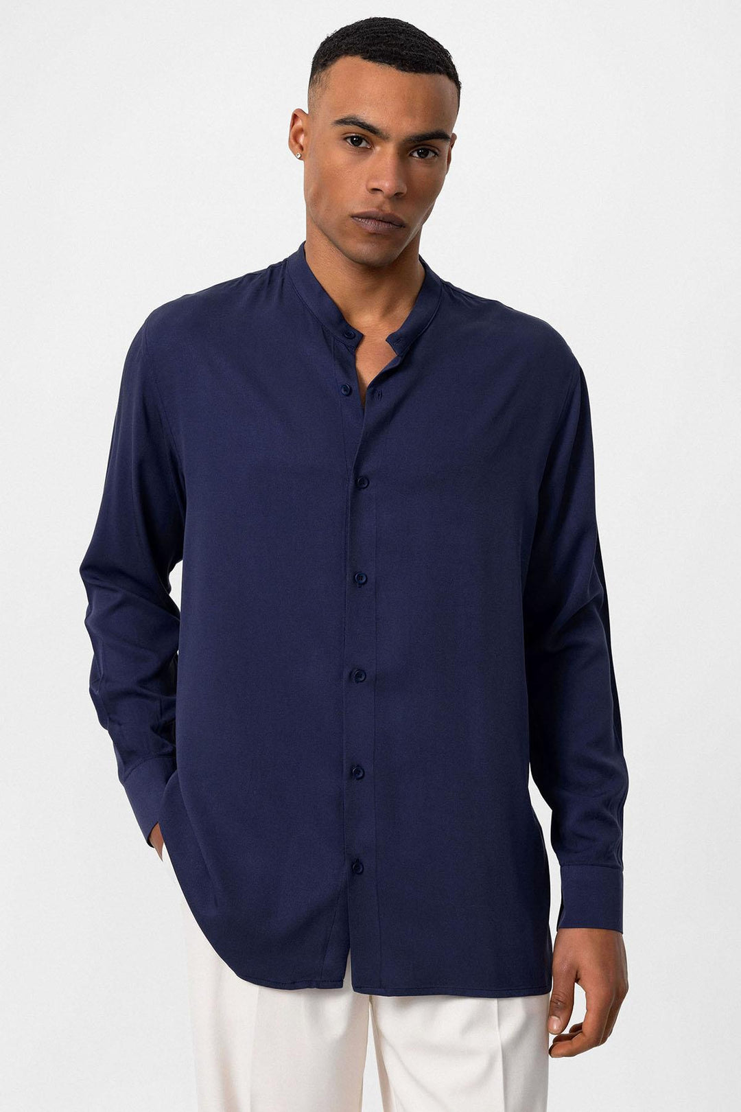 ANT Judge Collar Regular Fit Men's Shirt - Zamora