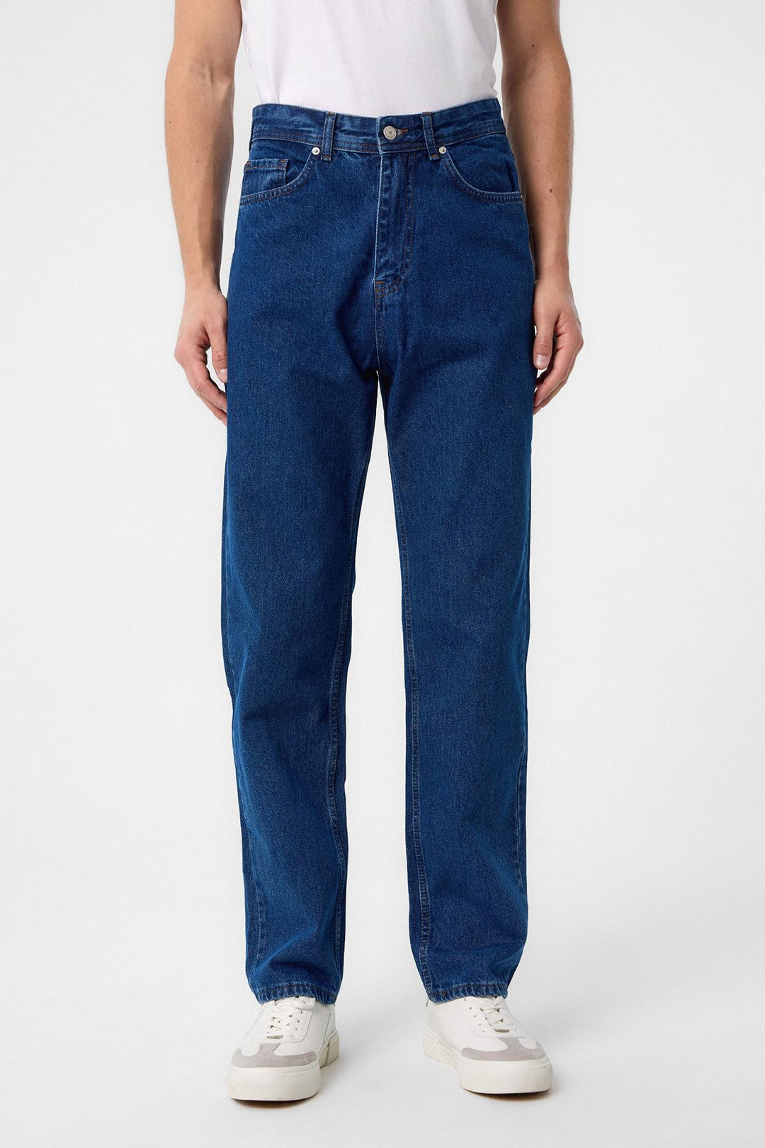 ANT Antioch Light Blue High Waisted Regular Fit Men's Jeans - Concord