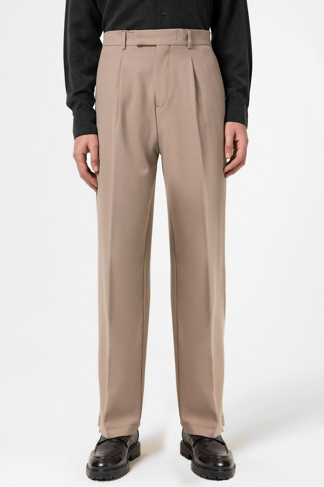 ANT Antioch Open Mink High Waist Zippered Men's Pants - Brant