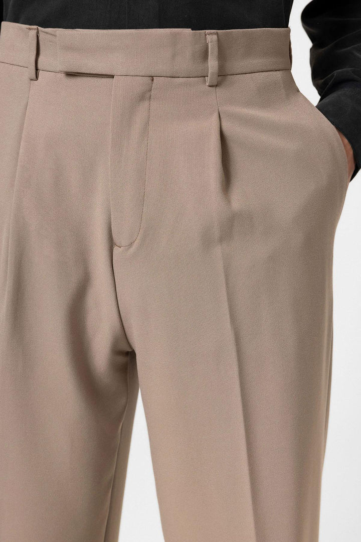 ANT Antioch Open Mink High Waist Zippered Men's Pants - Brant