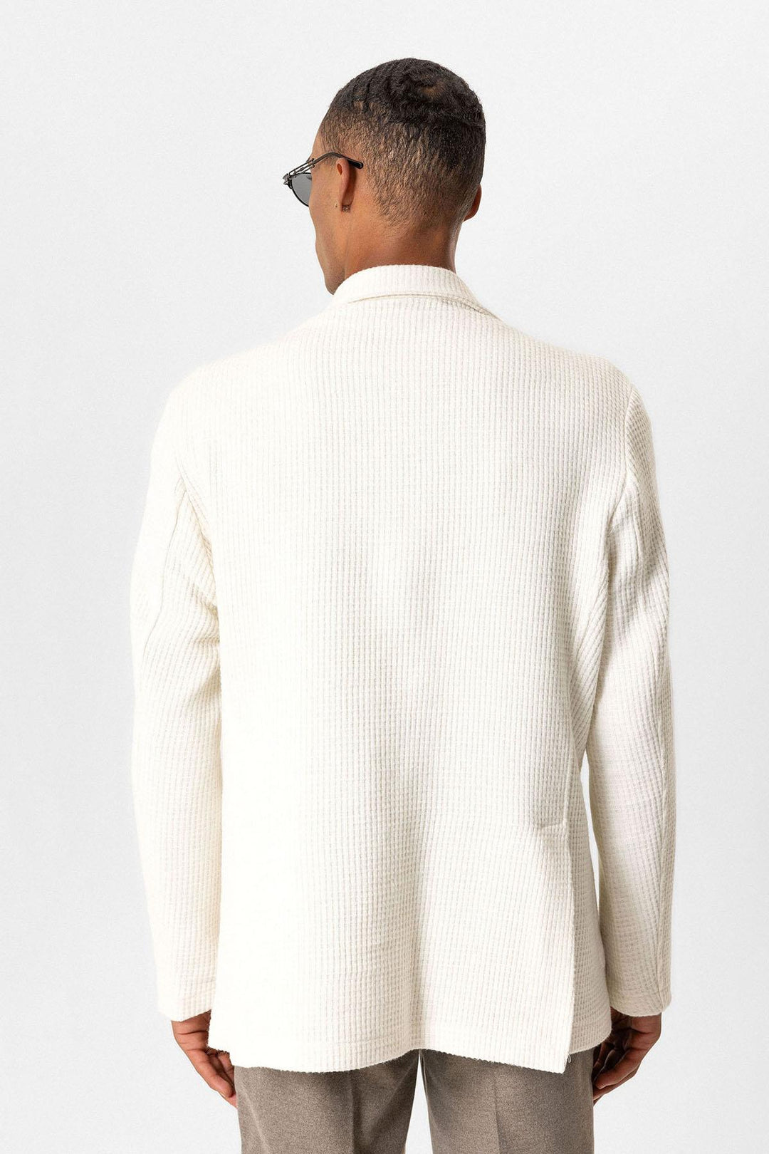 ANT Knitted Textured Men's Jacket - Valladolid