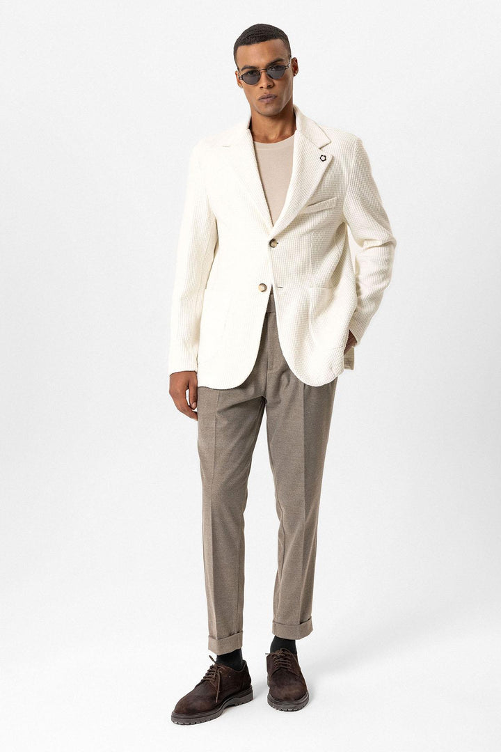 ANT Knitted Textured Men's Jacket - Valladolid