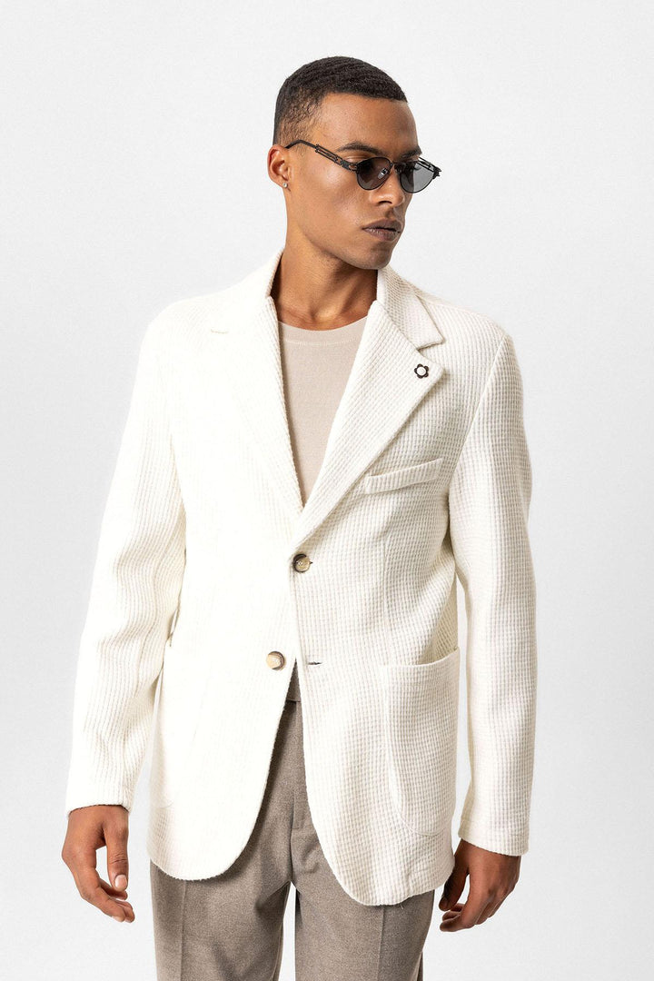 ANT Knitted Textured Men's Jacket - Valladolid