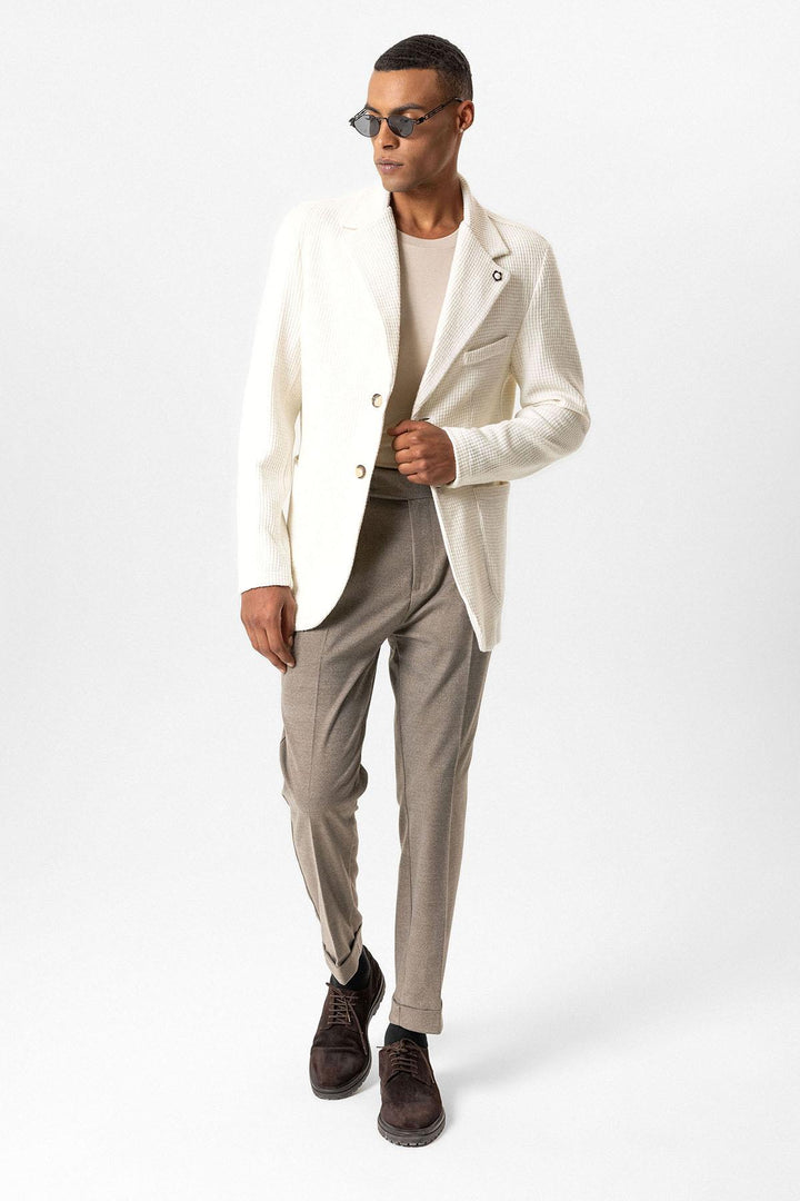 ANT Knitted Textured Men's Jacket - Valladolid