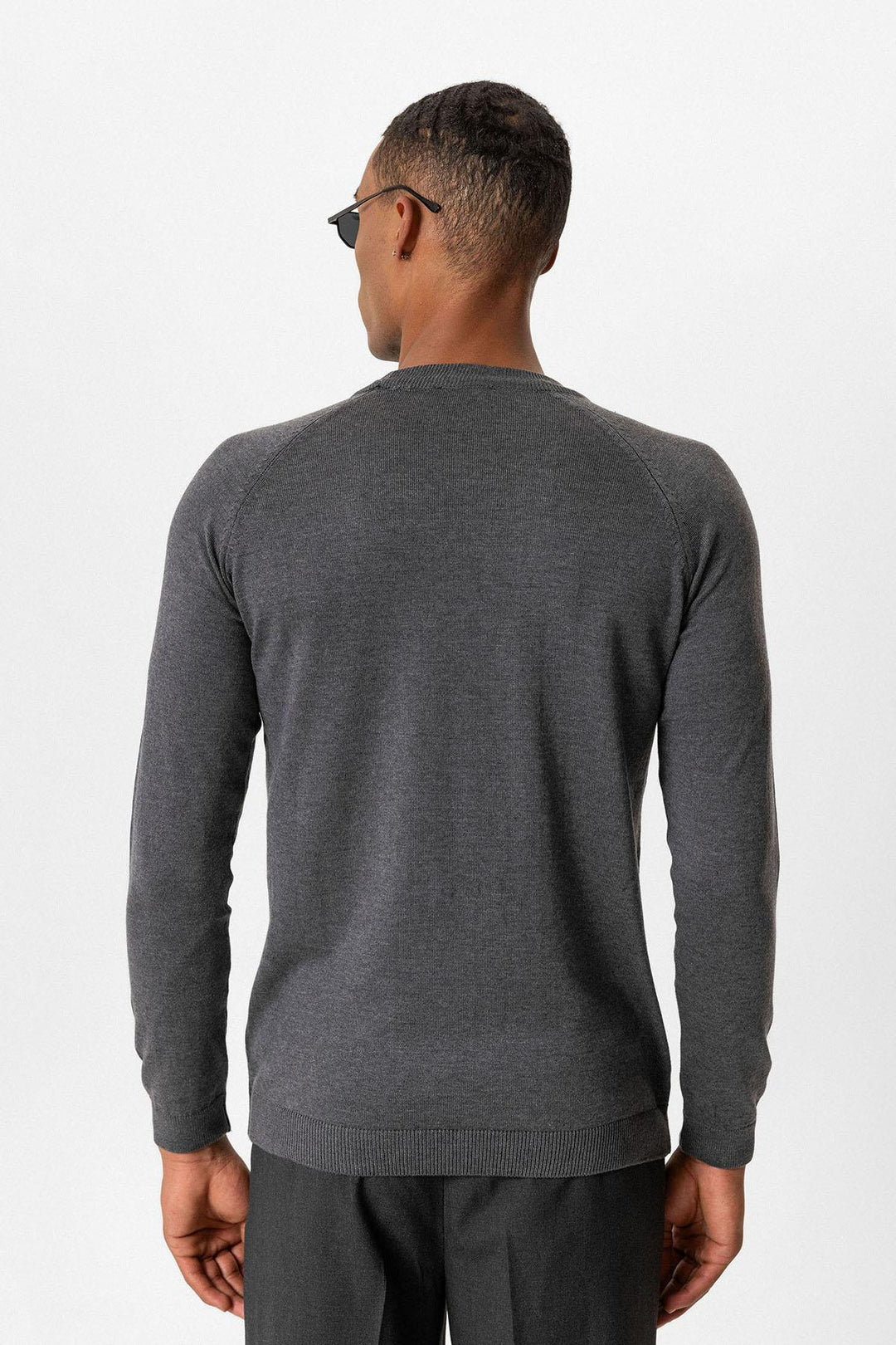 ANT Crew Neck Slim Fit Knitwear Sweater - Hicksville