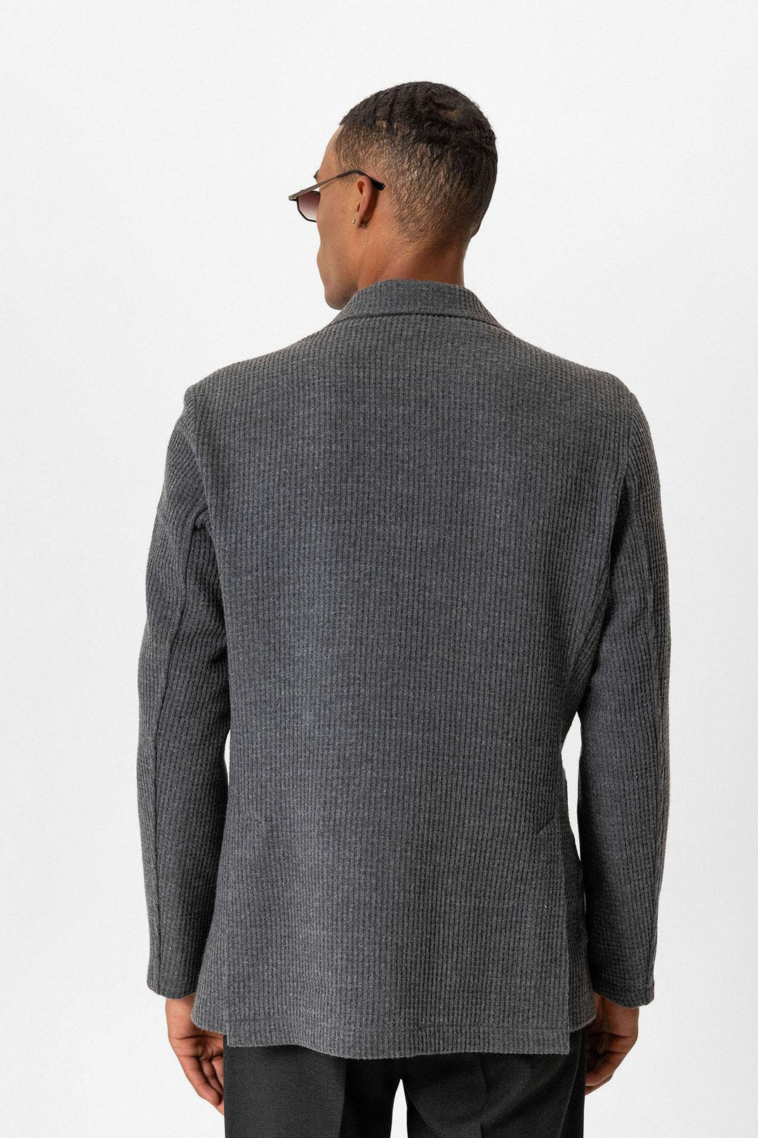ANT Knitted Textured Men's Jacket - Pearland