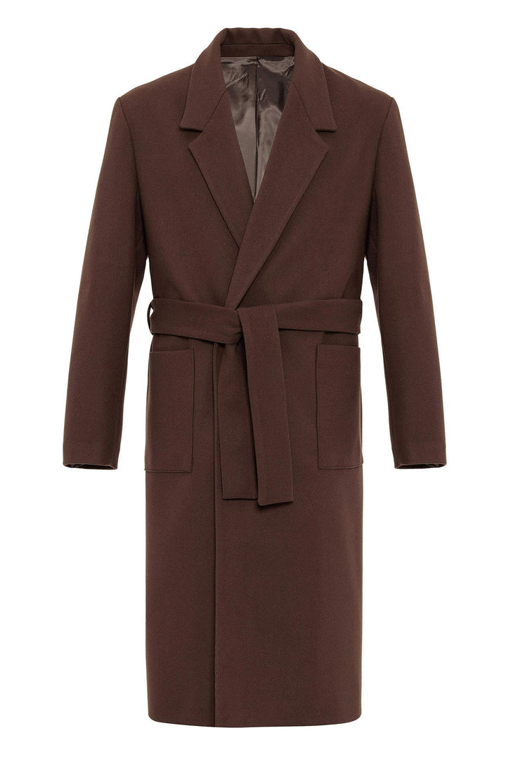 ANT Belted Bag Pocketed Men's Coat - Monclova