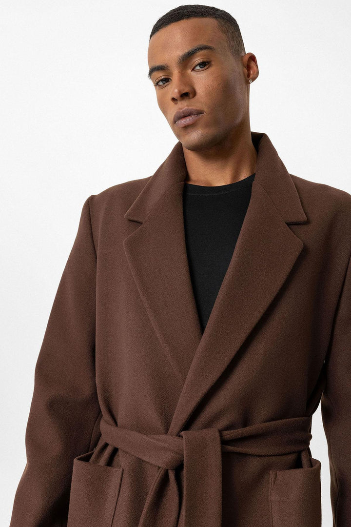 ANT Belted Bag Pocketed Men's Coat - Monclova