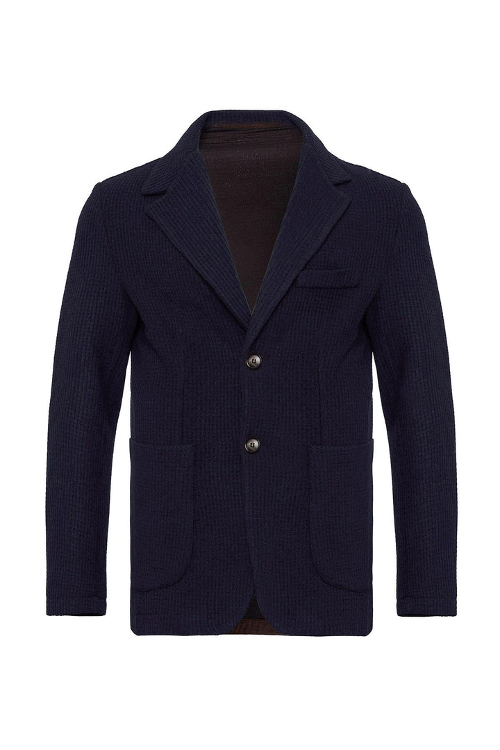 ANT Knitted Textured Men's Jacket - Clinton
