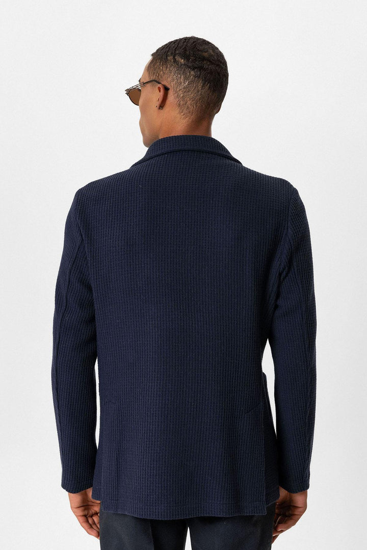 ANT Knitted Textured Men's Jacket - Clinton