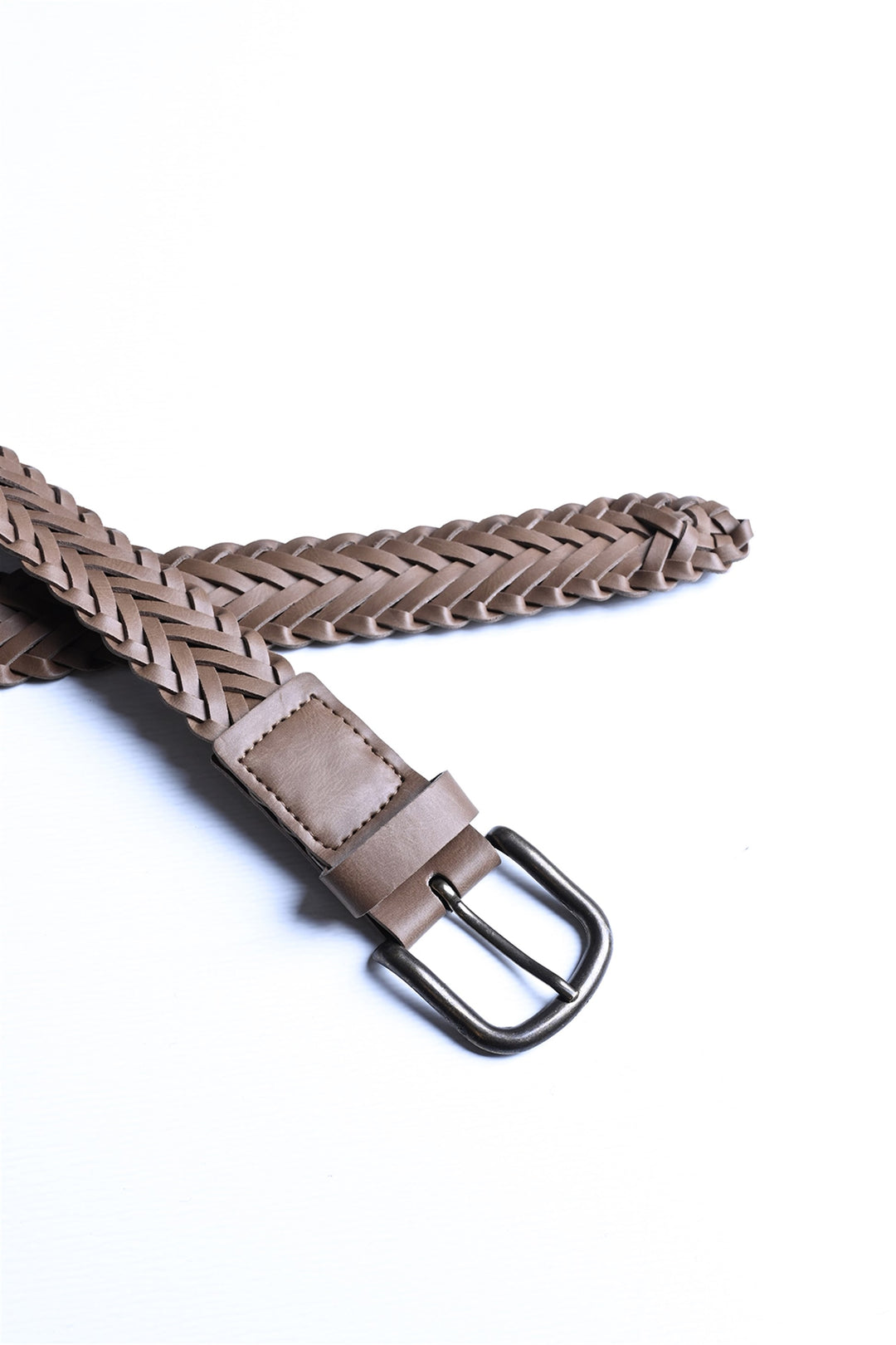 ANT Faux Leather Knitted Men's Belt - Glyfáda