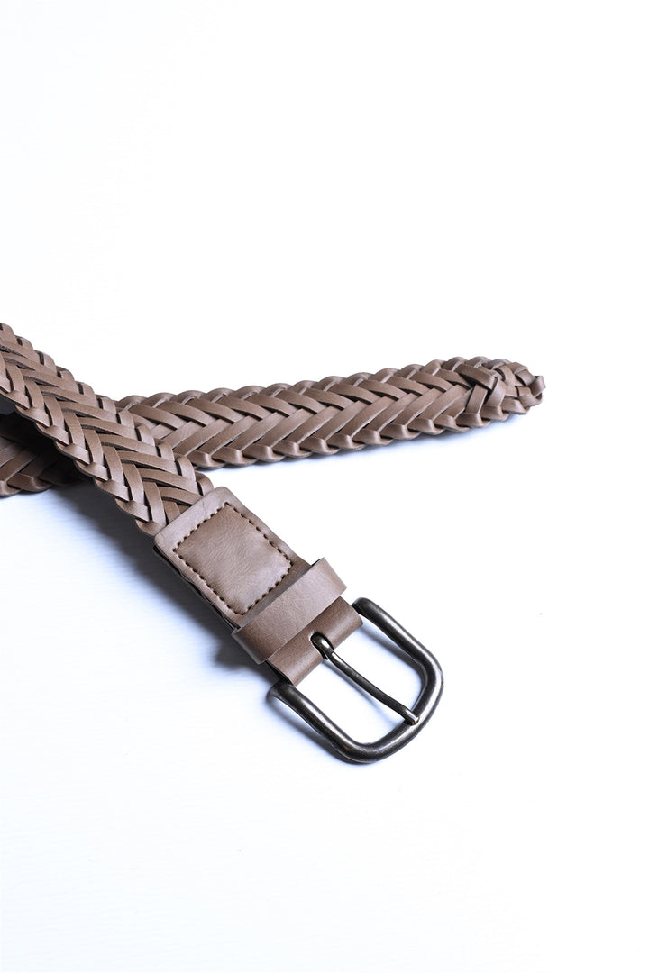 ANT Faux Leather Knitted Men's Belt - Glyfáda